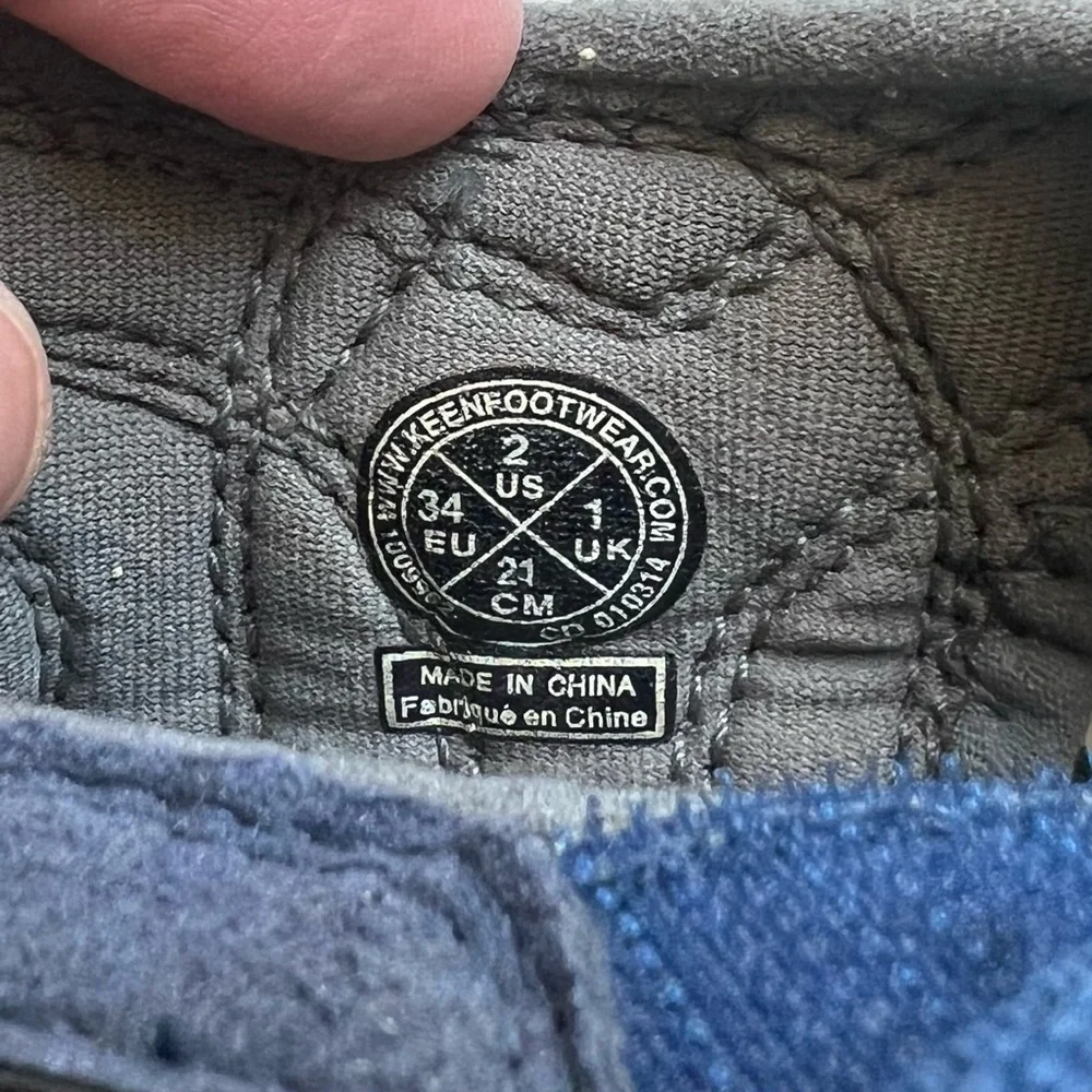 Keen Kids Blue and Gray Water Shoes